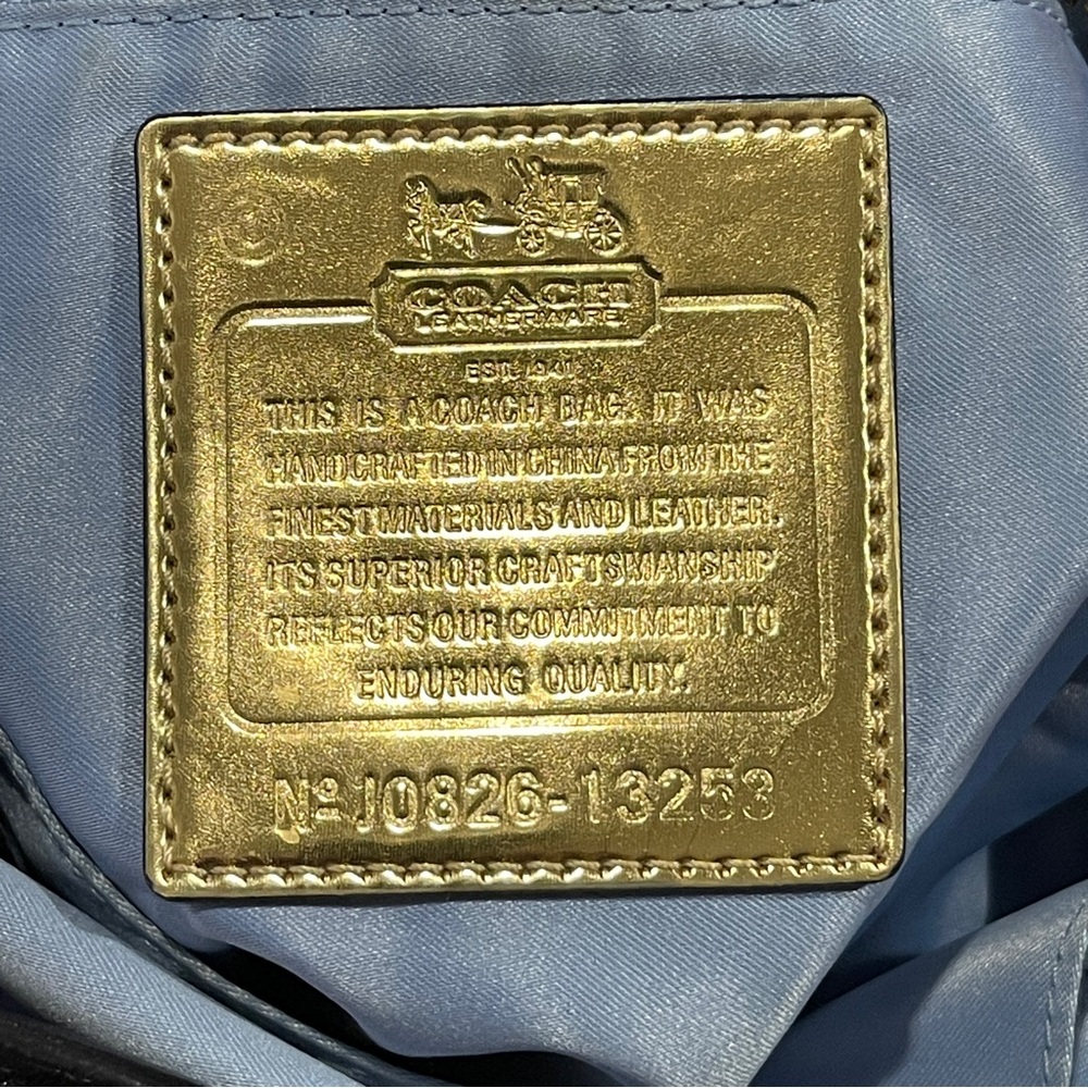Coach Limited Edition Madison Op Art Julianne Bag Tote Handbag Purse 13253 🔥🔥🔥 - Picture 12 of 16
